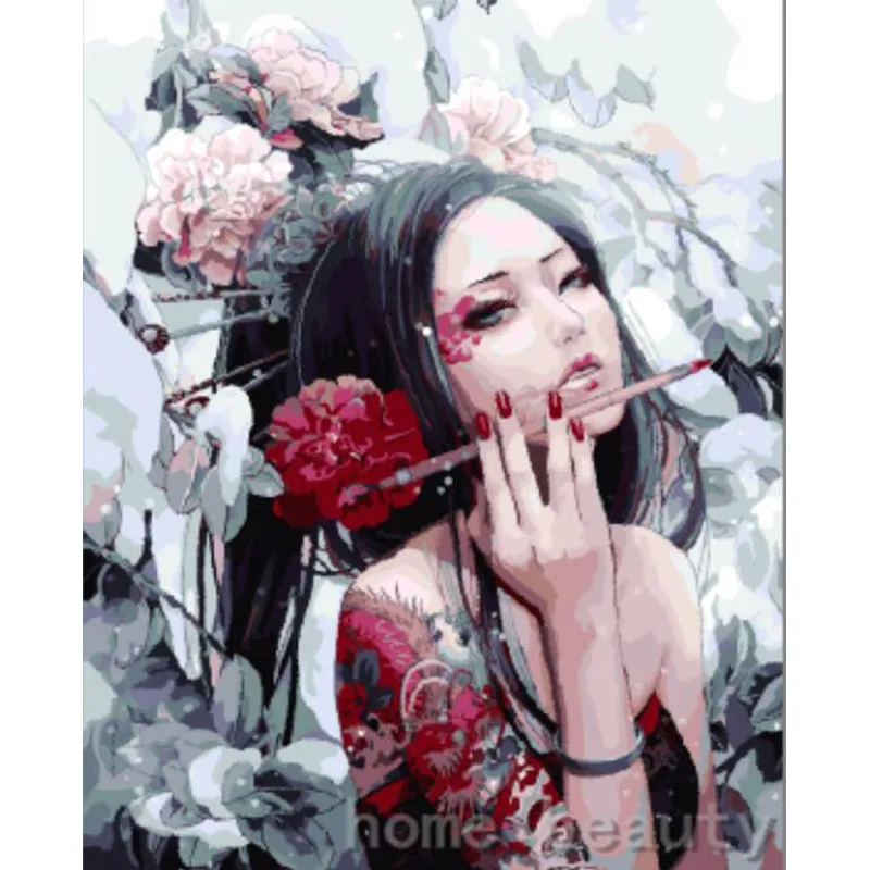 HOME BEAUTY drawing picture paint on canvas diy digital oil painting by numbers home decoration craft gifts E256
HOME BEAUTY drawing picture paint on canvas diy digital oil painting by numbers home decoration craft gifts E256
