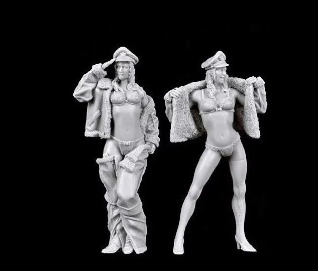 1/32 Scale German Sexy Female World War II Miniatures Unpainted Resin Model Kit Figure Free Shipping 
1/32 Scale German Sexy Female World War II Miniatures Unpainted Resin Model Kit Figure Free Shipping