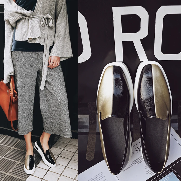 2018 fashion women lazy increase shoes thick bottom small size 34 muffin large size - 43 square head single shoes for women
2018 fashion women lazy increase shoes thick bottom small size 34 muffin large size - 43 square head single shoes for women