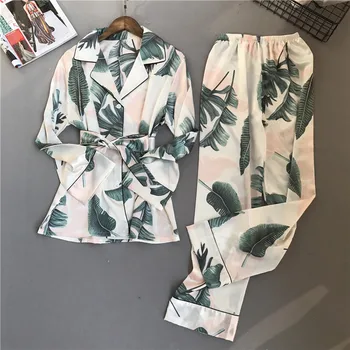 Womens Silk Satin Pajamas Pyjamas Set Long Sleeve Sleepwear Pijama Pajamas Suit Female Sleep Two Piece Set Loungewear Plus Size
Womens Silk Satin Pajamas Pyjamas Set Long Sleeve Sleepwear Pijama Pajamas Suit Female Sleep Two Piece Set Loungewear Plus Size