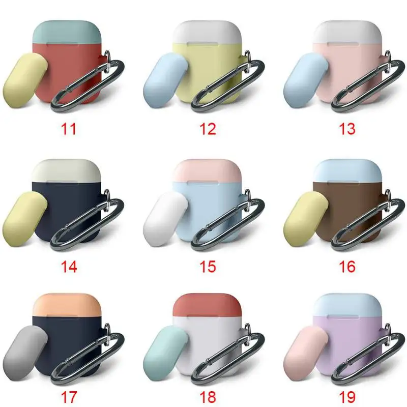 Iron Ring Dust Drop-proof Sports Protection Soft Shell Earphone Double Cap Silicone Cover for Apple Airpods Silicone Accessories
Iron Ring Dust Drop-proof Sports Protection Soft Shell Earphone Double Cap Silicone Cover for Apple Airpods Silicone Accessories