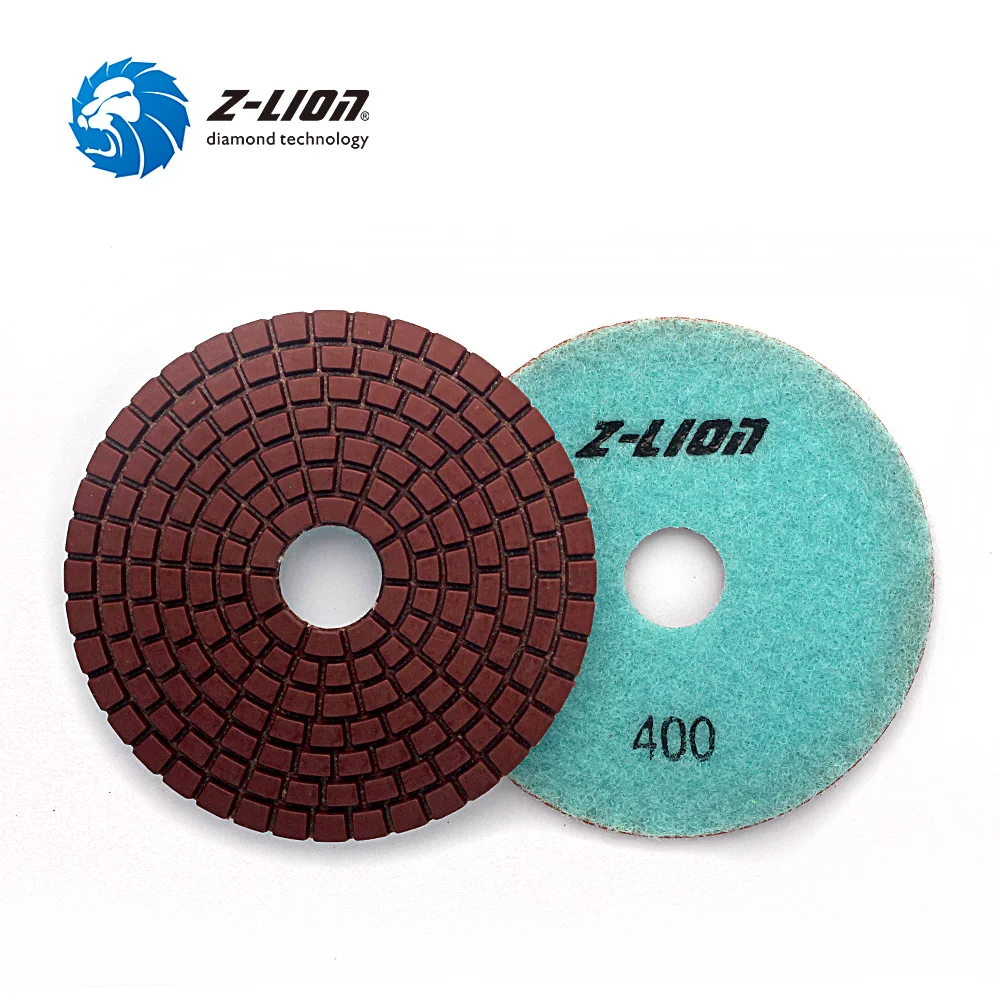 Z-LION 4 Inch 2 PCS Diamond Polishing Pad Granite Marble Wet Polishing Tool Sanding Disc High Quality 100mm Flexible Polish Pad
Z-LION 4 Inch 2 PCS Diamond Polishing Pad Granite Marble Wet Polishing Tool Sanding Disc High Quality 100mm Flexible Polish Pad