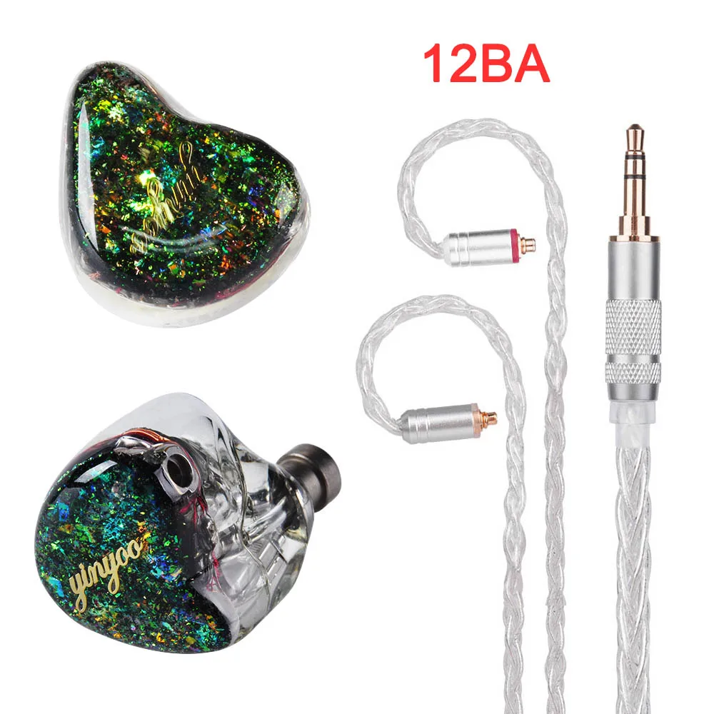 HQ12 Custom Made 12BA Balanced Armature Unit Mmcx Earphone Noise Canceling 3.5mm for IPhone Xiaomi 2.5mm 4.4mm Balance for Sony
HQ12 Custom Made 12BA Balanced Armature Unit Mmcx Earphone Noise Canceling 3.5mm for IPhone Xiaomi 2.5mm 4.4mm Balance for Sony
