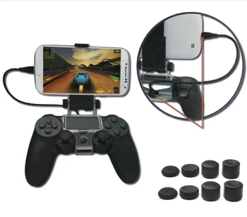 For PS4 Slim PS4 Pro Game Controller DualShock 4 With USB Cell Mobile Phone Smart Clip Clamp Holder Stand Bracket+8pcs Caps
For PS4 Slim PS4 Pro Game Controller DualShock 4 With USB Cell Mobile Phone Smart Clip Clamp Holder Stand Bracket+8pcs Caps