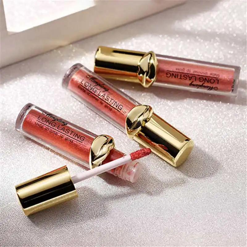 Metallic Shimmer Lip Gloss Pearlescent Liquid Lipstick Long-Lasting Lipgloss Lip Makeup Waterproof Not stick Cup Lip gloss
Metallic Shimmer Lip Gloss Pearlescent Liquid Lipstick Long-Lasting Lipgloss Lip Makeup Waterproof Not stick Cup Lip gloss