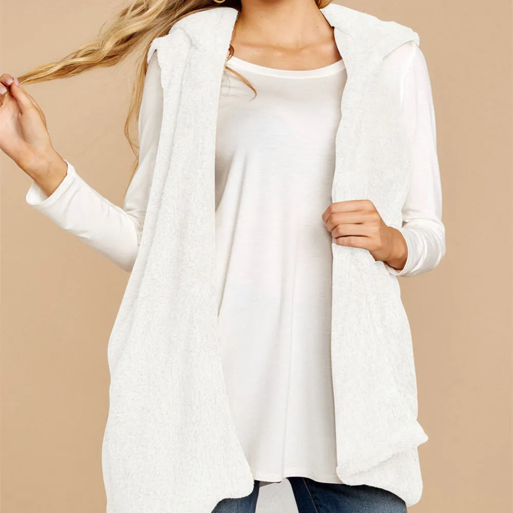 S-XL 2018 New Brand Winter Autumn Slim Flannel Women Vest Jacket Warm Casual Hooded Winter Plus Size Waistcoat female
S-XL 2018 New Brand Winter Autumn Slim Flannel Women Vest Jacket Warm Casual Hooded Winter Plus Size Waistcoat female