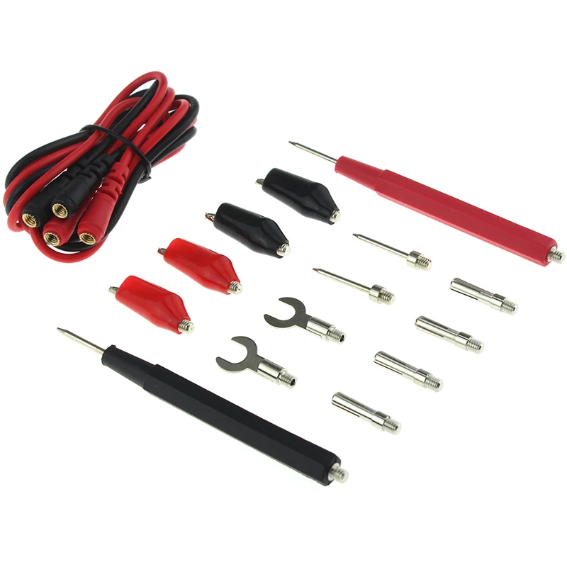 Needle Tip Probe Test Leads Pin Universal Combination Digital Multimeter Multi Meter Tester Lead Probe Wire Pen Cable Test Line
Needle Tip Probe Test Leads Pin Universal Combination Digital Multimeter Multi Meter Tester Lead Probe Wire Pen Cable Test Line
