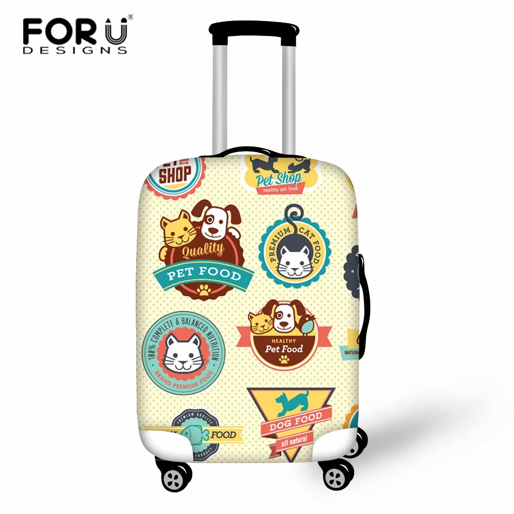 FORUDESIGNS Suitcase Trolley Case Luggage Stickers Print Protective Cover for 18-28 inch Travel Cases Fashion Suitcase Covers
FORUDESIGNS Suitcase Trolley Case Luggage Stickers Print Protective Cover for 18-28 inch Travel Cases Fashion Suitcase Covers