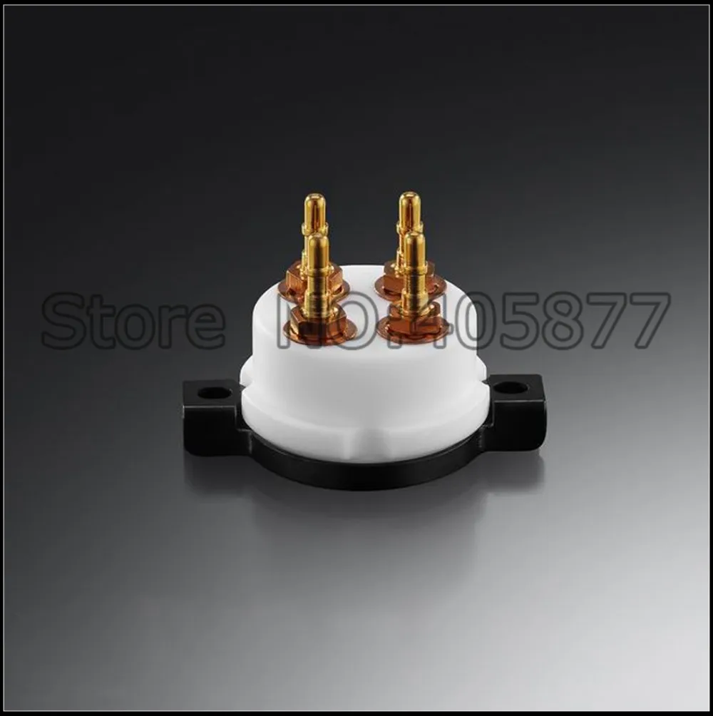 2pcs High end 4pins tube socket 300B,2A3,811 vintage valve tube audio amp diy
2pcs High end 4pins tube socket 300B,2A3,811 vintage valve tube audio amp diy