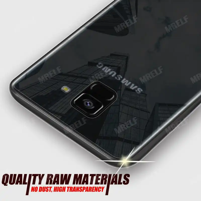 coque samsung a8 silicone transparent