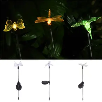 1pcs Solar Garden Lights Multi-Color Changing Dragonfly Solar Powered Pathway Lights Outdoor Landscape Path Lawn Lamp
1pcs Solar Garden Lights Multi-Color Changing Dragonfly Solar Powered Pathway Lights Outdoor Landscape Path Lawn Lamp