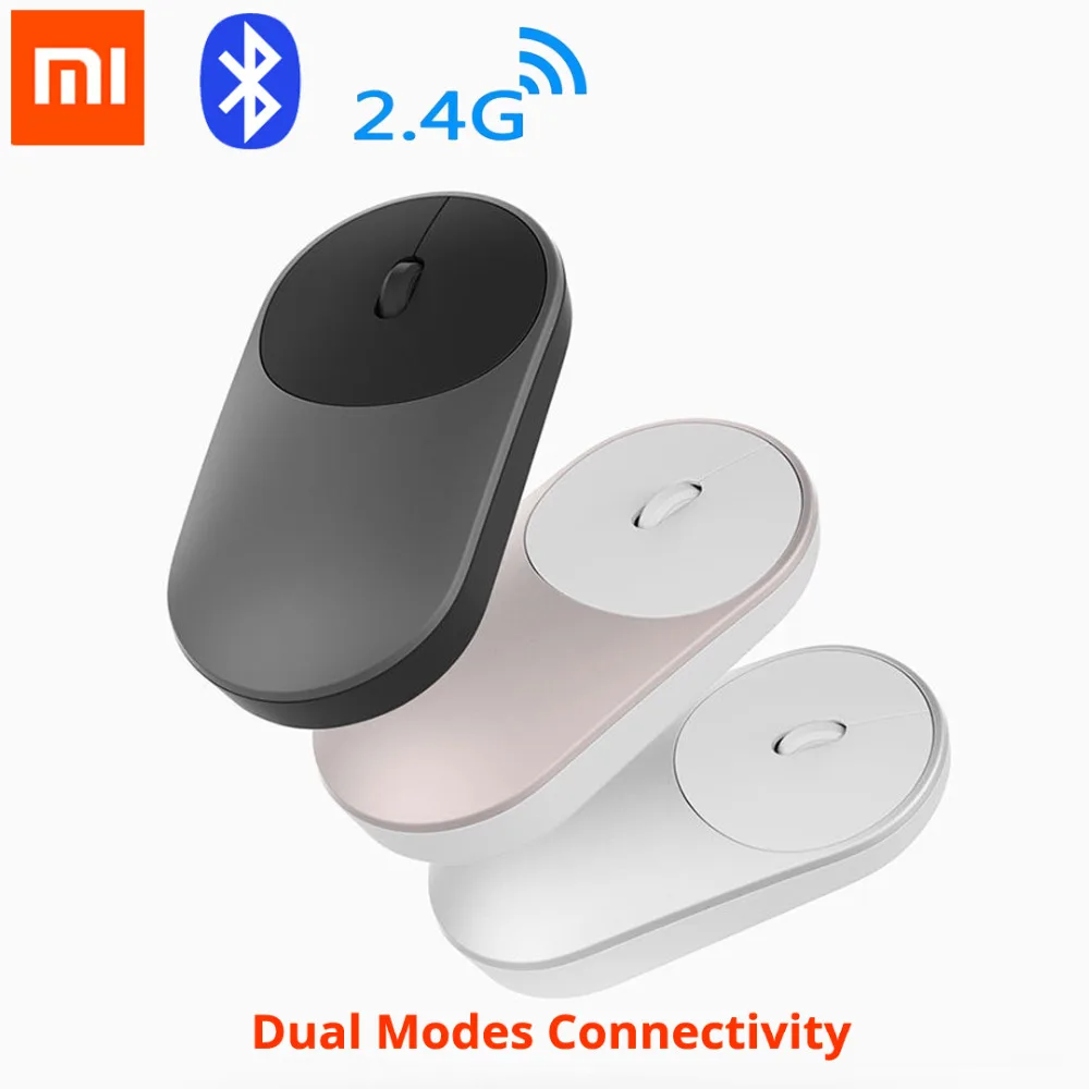 Xiaomi Mouse Portable Wireless Bluetooth 4.0 Aluminium Alloy ABS Material Gaming Mouse RF 2.4GHz Dual Mode Connect Mi 1200DPI
Xiaomi Mouse Portable Wireless Bluetooth 4.0 Aluminium Alloy ABS Material Gaming Mouse RF 2.4GHz Dual Mode Connect Mi 1200DPI