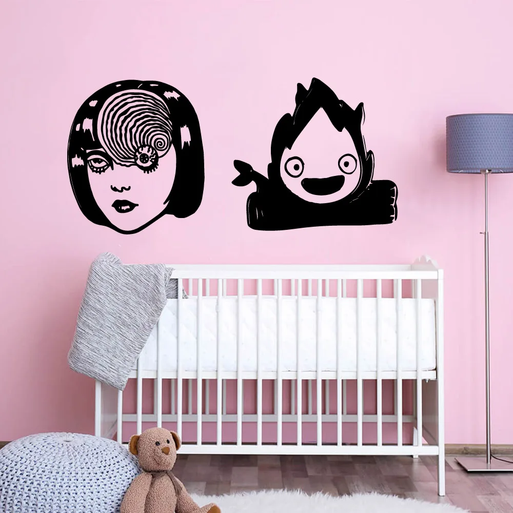 Cartoon Uzumaki junji ito Wall Art Decal Decoration Fashion Sticker For Kids Rooms Diy Pvc Home Decoration Accessories
Cartoon Uzumaki junji ito Wall Art Decal Decoration Fashion Sticker For Kids Rooms Diy Pvc Home Decoration Accessories