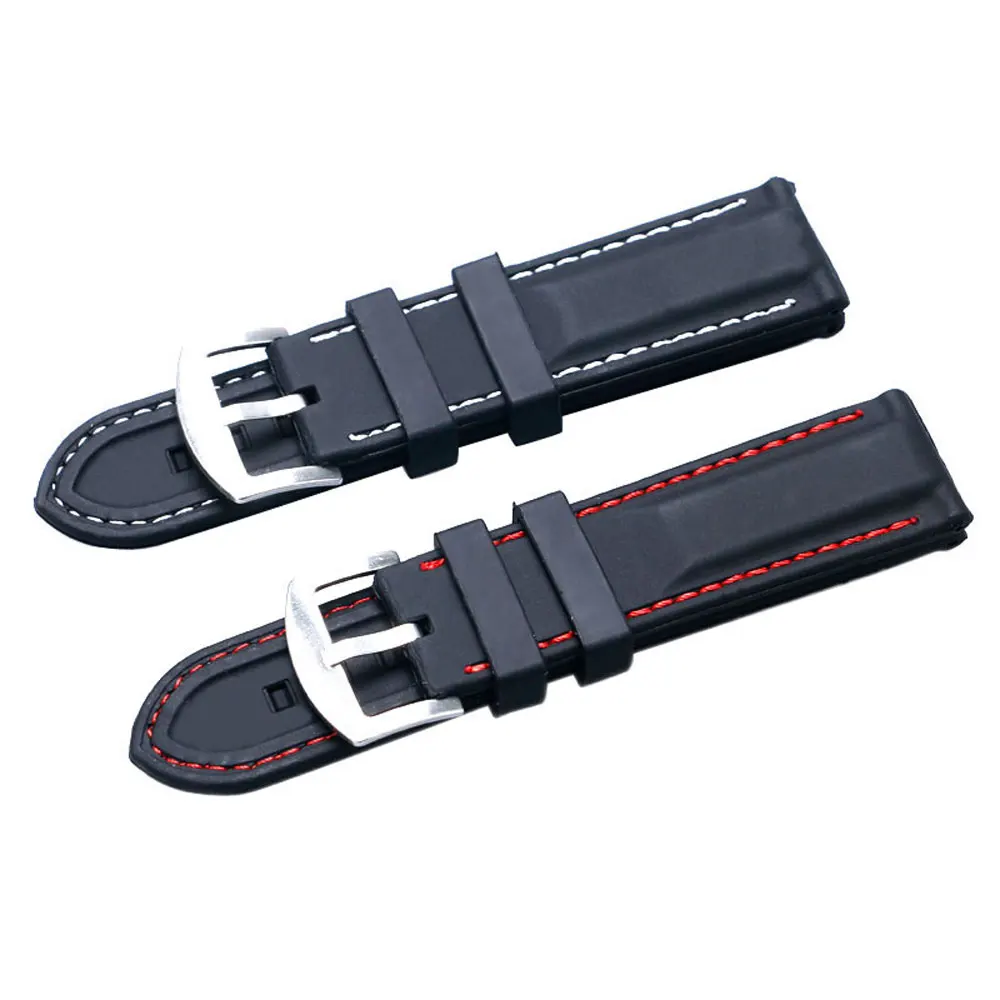 22/24mm Silicone Men Watchbands Wristwatch Strap Watch Band Watches Bracelet Accessories
22/24mm Silicone Men Watchbands Wristwatch Strap Watch Band Watches Bracelet Accessories