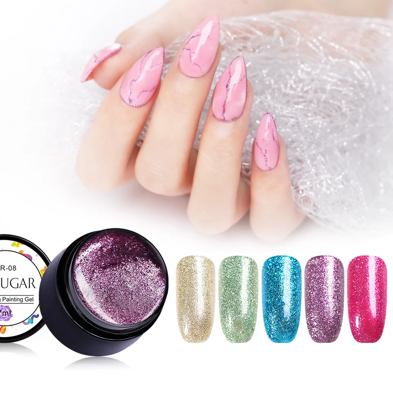 UR SUGAR 7ml Platinum Glitter Painting Gel Nail Polish Sparkling Glitters Soak Off UV Gel Varnish Manicure Nail Art Gel Lacquer
UR SUGAR 7ml Platinum Glitter Painting Gel Nail Polish Sparkling Glitters Soak Off UV Gel Varnish Manicure Nail Art Gel Lacquer