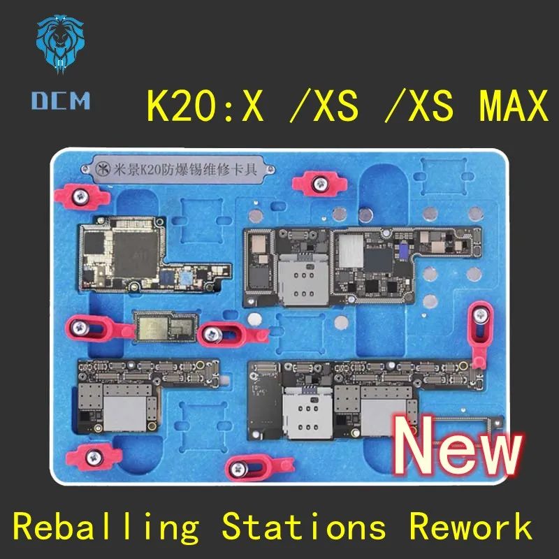 NAND BGA Reballing Stations Rework Stencils JIG Kit for iPhone X HDD Tin-plated Fixture Circuit Board Repair Tool
NAND BGA Reballing Stations Rework Stencils JIG Kit for iPhone X HDD Tin-plated Fixture Circuit Board Repair Tool