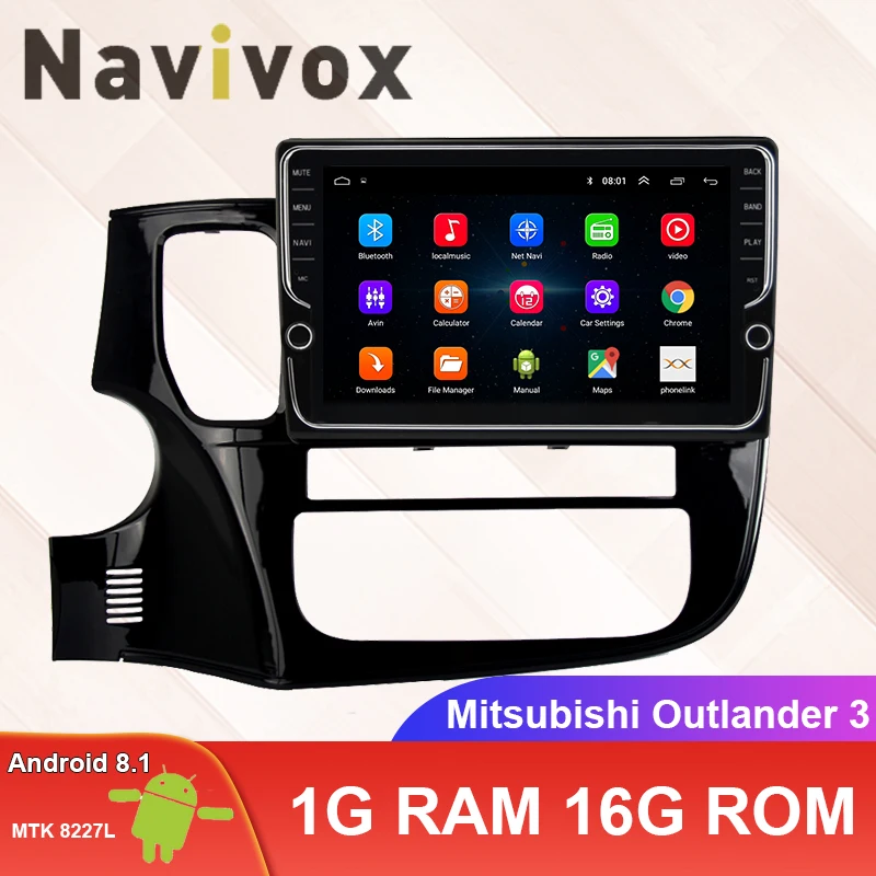 Navivox 10.1'' 2 Din Android 8.1 Car Radio Multimedia Audio Video Player 4G GPS Navi DVD For Mitsubishi Outlander 3 2012-2018
Navivox 10.1'' 2 Din Android 8.1 Car Radio Multimedia Audio Video Player 4G GPS Navi DVD For Mitsubishi Outlander 3 2012-2018