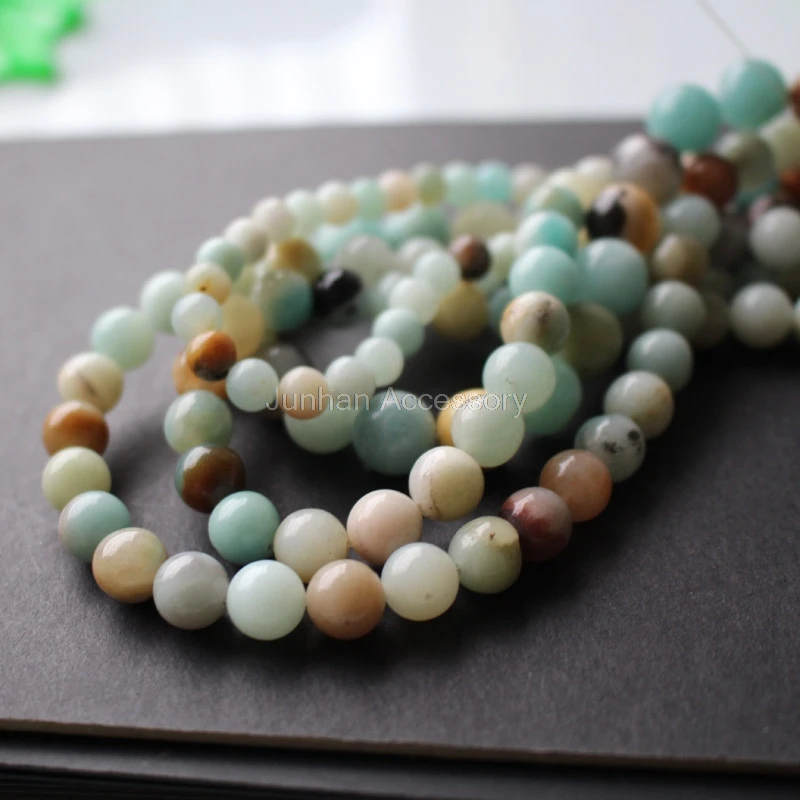 6mm 8mm 10mm Natural Amazonite stone beads Forest Loose beads 1 string about 40cm wholesale
6mm 8mm 10mm Natural Amazonite stone beads Forest Loose beads 1 string about 40cm wholesale