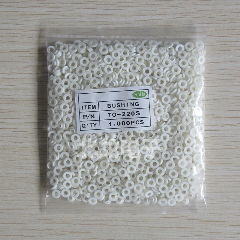 Free Shipping 1000 PCS/lot TO-220 Insulation Insulation Grain M3 Screw Insulated Cap High Temperature Crystal Gasket Ring
Free Shipping 1000 PCS/lot TO-220 Insulation Insulation Grain M3 Screw Insulated Cap High Temperature Crystal Gasket Ring