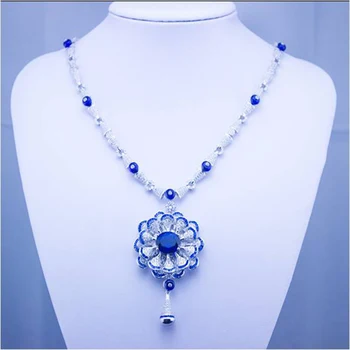 Qi Xuan_Fashion Jewelry_Customized Blue Stone Luxury Wedding Jewelry Set_S925 Silver Fashion Jewelry Set_Factory Directly Sale
Qi Xuan_Fashion Jewelry_Customized Blue Stone Luxury Wedding Jewelry Set_S925 Silver Fashion Jewelry Set_Factory Directly Sale