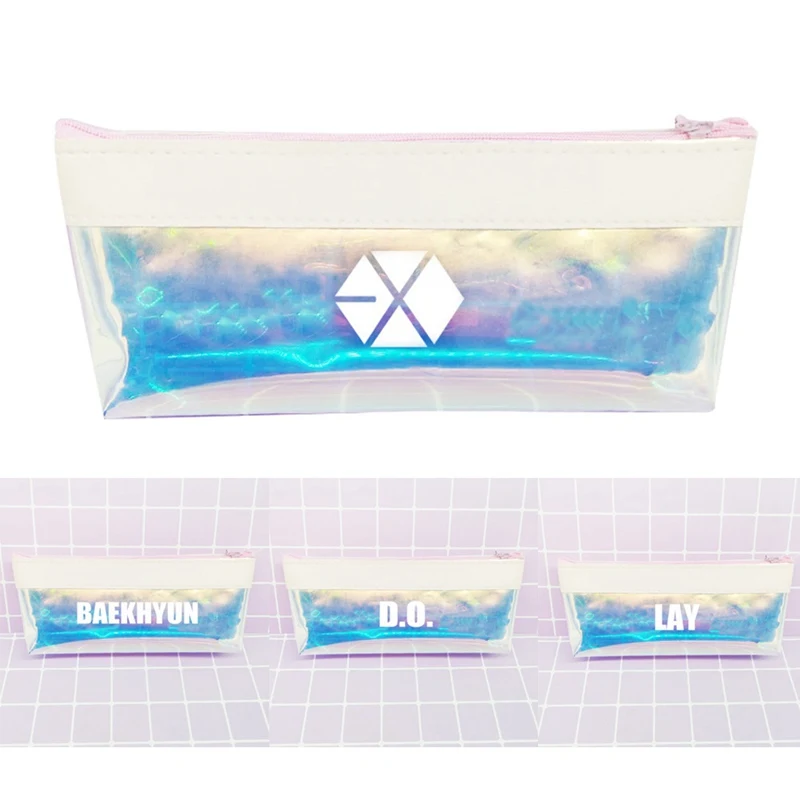 2019 Hip-Pop EXO CHANYEOL Pencil Case Costume Props For Concerts Kpop Laser Coin Bag Hippop Pop Fan Gift
2019 Hip-Pop EXO CHANYEOL Pencil Case Costume Props For Concerts Kpop Laser Coin Bag Hippop Pop Fan Gift