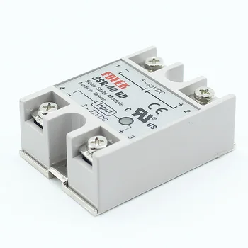 SSR40DD SSR-40DD Manufacturer 40A Solid State Relay Input 3-32VDC Output 5-60VDC for Temperature Controller
SSR40DD SSR-40DD Manufacturer 40A Solid State Relay Input 3-32VDC Output 5-60VDC for Temperature Controller
