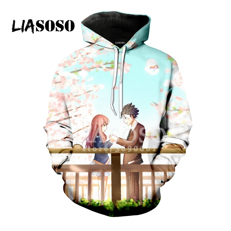 LIASOSO 3D Print Women Men Hooded Hoodies Sweatshirts A Silent Voice The Shape Of Voice Girls Pullover Harajuku Hip Hop X1177
LIASOSO 3D Print Women Men Hooded Hoodies Sweatshirts A Silent Voice The Shape Of Voice Girls Pullover Harajuku Hip Hop X1177