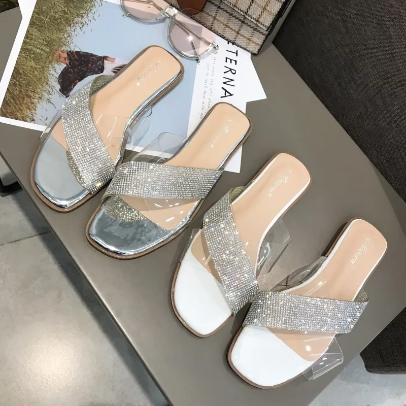 Flat Chunky Heel Med Rubber Slippers Outside Female Summer 2019 Modis Water With Rhinestones Ladies Babouche Slides Sandal Pvc
Flat Chunky Heel Med Rubber Slippers Outside Female Summer 2019 Modis Water With Rhinestones Ladies Babouche Slides Sandal Pvc