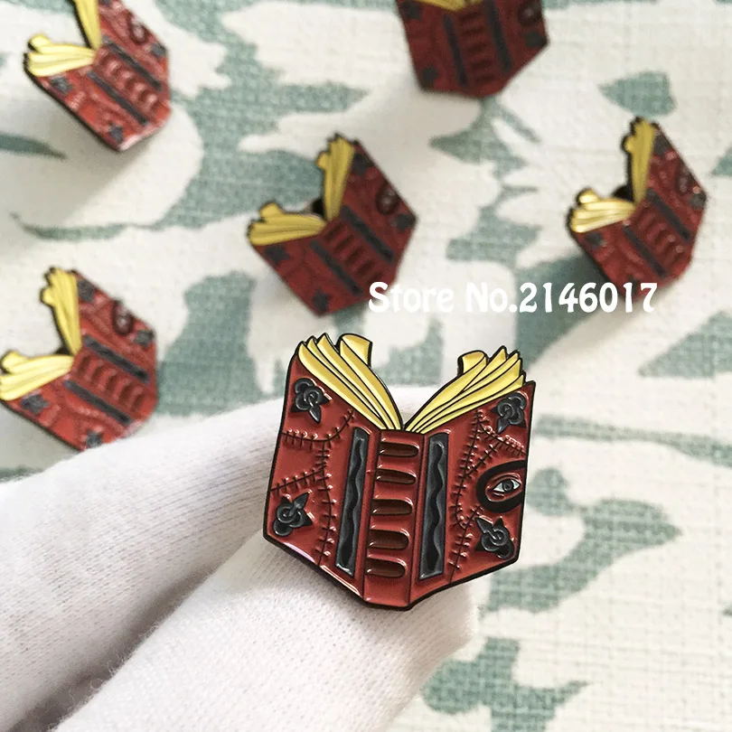 10pcs Wholesale 1'' High Hocus Pocus Spell Book Enamel Pins and Badge Halloween Lapel Pin 90's Nostalgia Metal Craft Gift
10pcs Wholesale 1'' High Hocus Pocus Spell Book Enamel Pins and Badge Halloween Lapel Pin 90's Nostalgia Metal Craft Gift