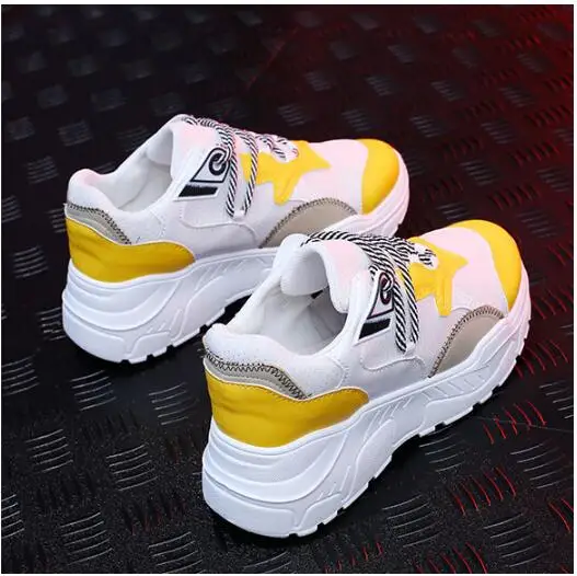 Casual Shoes Women Chunky Sneakers Fashion Dad Shoes For Women Spring Autumn White Black Shoes Chunky Sneaker Vulcanized Shoes
Casual Shoes Women Chunky Sneakers Fashion Dad Shoes For Women Spring Autumn White Black Shoes Chunky Sneaker Vulcanized Shoes