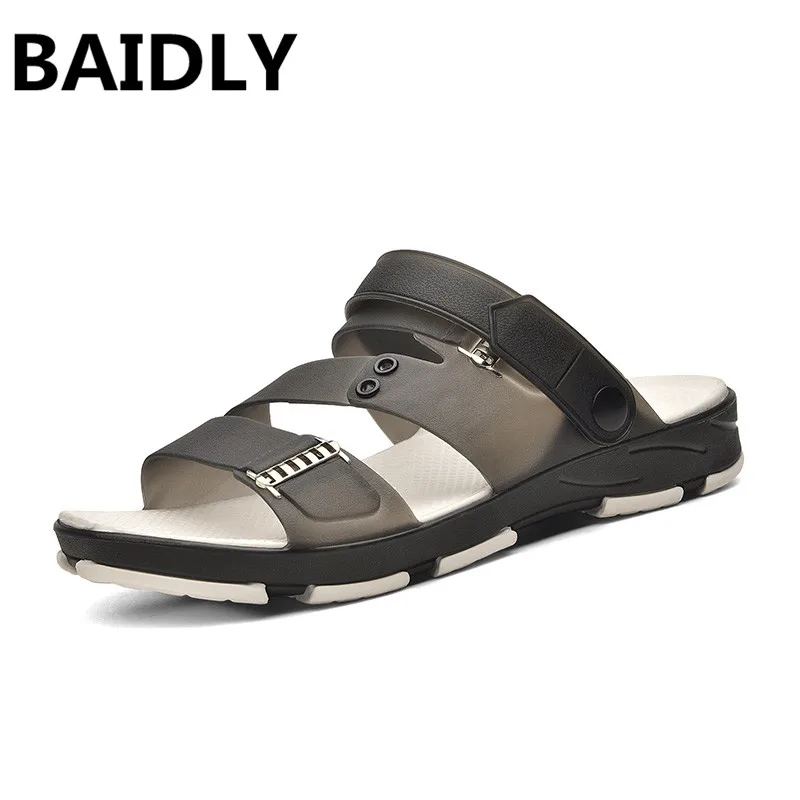 BAIDLY New Summer Men Sandals Beach Breathable Jelly Shoes Big Size Men Slippers for Male
BAIDLY New Summer Men Sandals Beach Breathable Jelly Shoes Big Size Men Slippers for Male