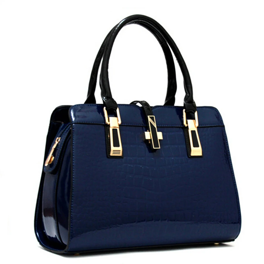 luxury Brand Shoulder Bags for women 2019 Fashion handbag Crocodile pattern handbags Patent Leather messenger bag bolso mujer
luxury Brand Shoulder Bags for women 2019 Fashion handbag Crocodile pattern handbags Patent Leather messenger bag bolso mujer