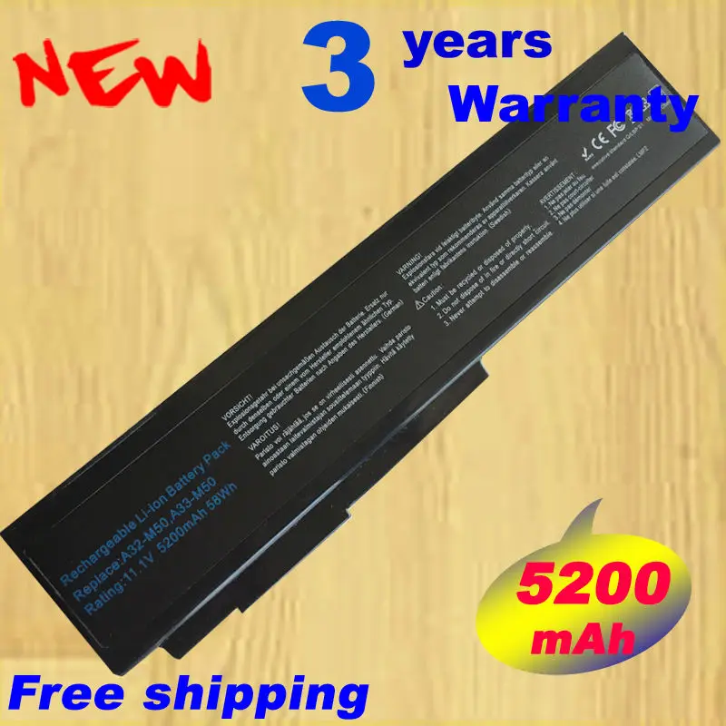 Laptop Battery For Asus N53S N53J N53JQ N61V n61w N43 A32-N61 A32-M50 free shiing
Laptop Battery For Asus N53S N53J N53JQ N61V n61w N43 A32-N61 A32-M50 free shiing