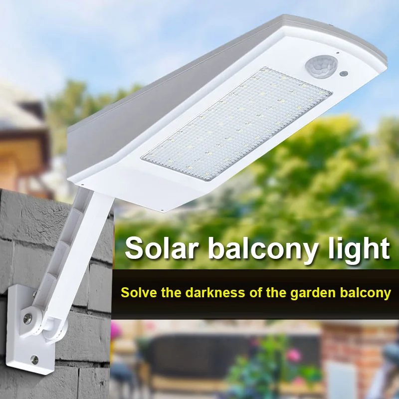 Adjustable Light 48LEDs Solar Powered Wall Lamp PIR Sensor Motion Waterproof Lamp CLH@8
Adjustable Light 48LEDs Solar Powered Wall Lamp PIR Sensor Motion Waterproof Lamp CLH@8