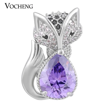 Luxury Fox Vocheng Ginger Snap CZ Stone 18mm 4 Colors Drop Copper Material Animal Interchangeable Jewelry Vn-1398
Luxury Fox Vocheng Ginger Snap CZ Stone 18mm 4 Colors Drop Copper Material Animal Interchangeable Jewelry Vn-1398