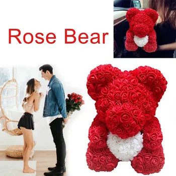 Love Heart Foam Rose Flower Adorable Bear Romantic Ornament Gift for Valentines's Day SDF-SHIP
Love Heart Foam Rose Flower Adorable Bear Romantic Ornament Gift for Valentines's Day SDF-SHIP