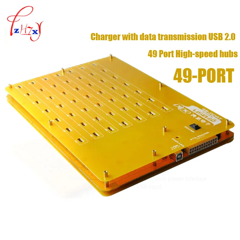 Industrial grade 49 Port High-speed hubs/Charger with data transmission USB 2.0 for Windows/Mac OS/Linux/Phone 1pc
Industrial grade 49 Port High-speed hubs/Charger with data transmission USB 2.0 for Windows/Mac OS/Linux/Phone 1pc