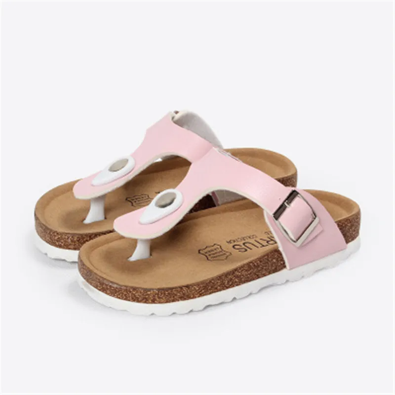 Girls Flats Cork sandals slippers children's sandals fashion summer cork flip flop sandals casual beach boys slides black white
Girls Flats Cork sandals slippers children's sandals fashion summer cork flip flop sandals casual beach boys slides black white