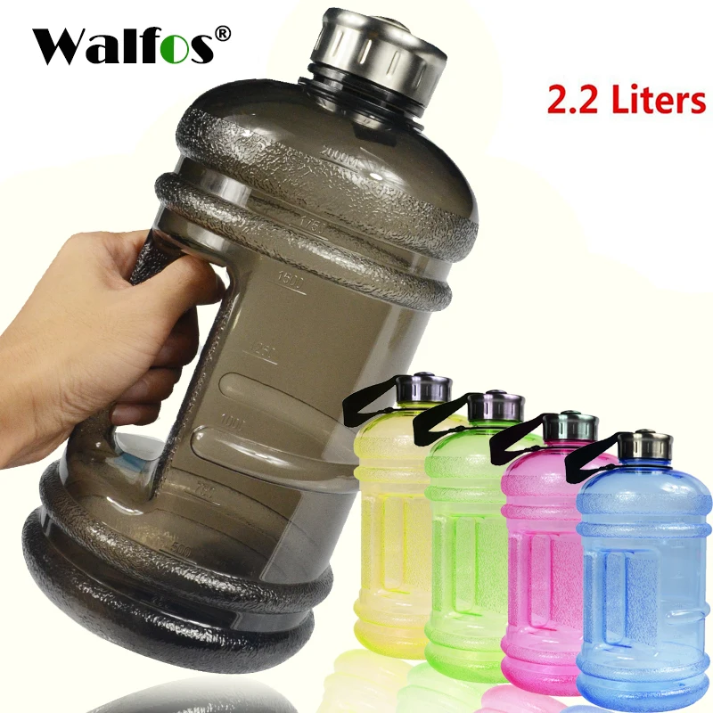 WALFOS 2.2L Big Large Capacity Water Bottles Outdoor Sports Fitness Training Camping Running Workout Water Bottle Drinkware
WALFOS 2.2L Big Large Capacity Water Bottles Outdoor Sports Fitness Training Camping Running Workout Water Bottle Drinkware