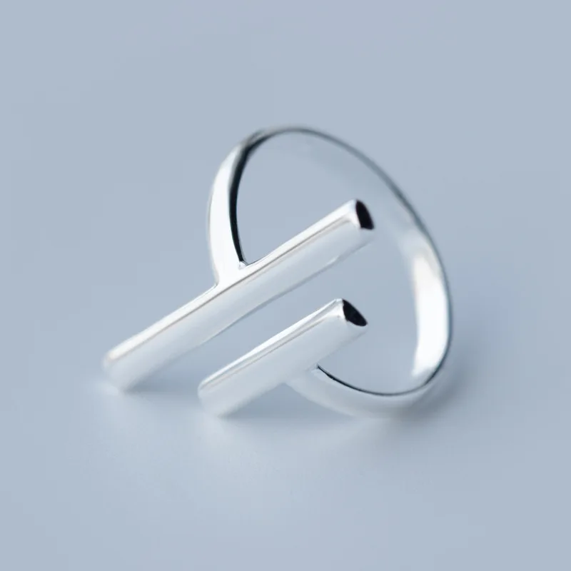 925 Sterling Silver Geometric Rings for Women Girls Gift Jewelry Open Adjustable Finger Ring Engagement Wedding Rings JZ359
925 Sterling Silver Geometric Rings for Women Girls Gift Jewelry Open Adjustable Finger Ring Engagement Wedding Rings JZ359