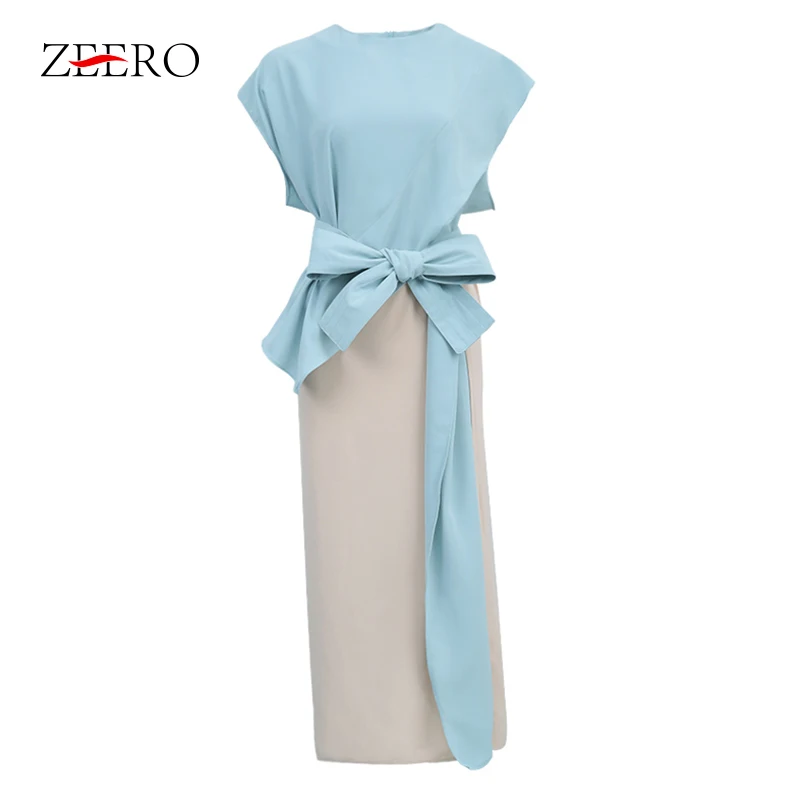 2019 Summer Patchwork Long Dress Womens Batwing Sleeve Belt High Waist Ruffles Irregular Dresses Fashion OL Party Dress Vestidos
2019 Summer Patchwork Long Dress Womens Batwing Sleeve Belt High Waist Ruffles Irregular Dresses Fashion OL Party Dress Vestidos