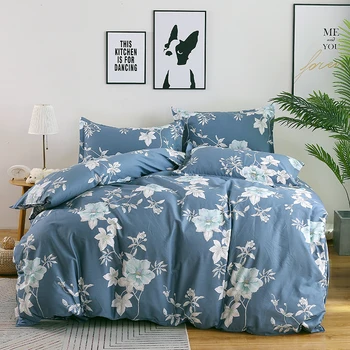 Bedding Set New pattern 4pcs Duvet Cover Sets Flower Bedding Set With Bed-cover amd Pillocase Home Textile Good quality
Bedding Set New pattern 4pcs Duvet Cover Sets Flower Bedding Set With Bed-cover amd Pillocase Home Textile Good quality