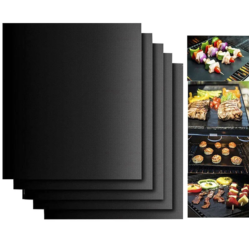1Pc Non-stick BBQ Mat Barbecue Baking Liners Reusable Cooking Sheets Useful Convenient Cooking Tools
1Pc Non-stick BBQ Mat Barbecue Baking Liners Reusable Cooking Sheets Useful Convenient Cooking Tools