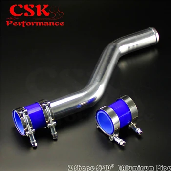 51mm 2.0" inch 40 Degree Z / S Shape Aluminum Intercooler Pipe Piping Tube hose + Silicone hose w/ T-clamps
51mm 2.0" inch 40 Degree Z / S Shape Aluminum Intercooler Pipe Piping Tube hose + Silicone hose w/ T-clamps