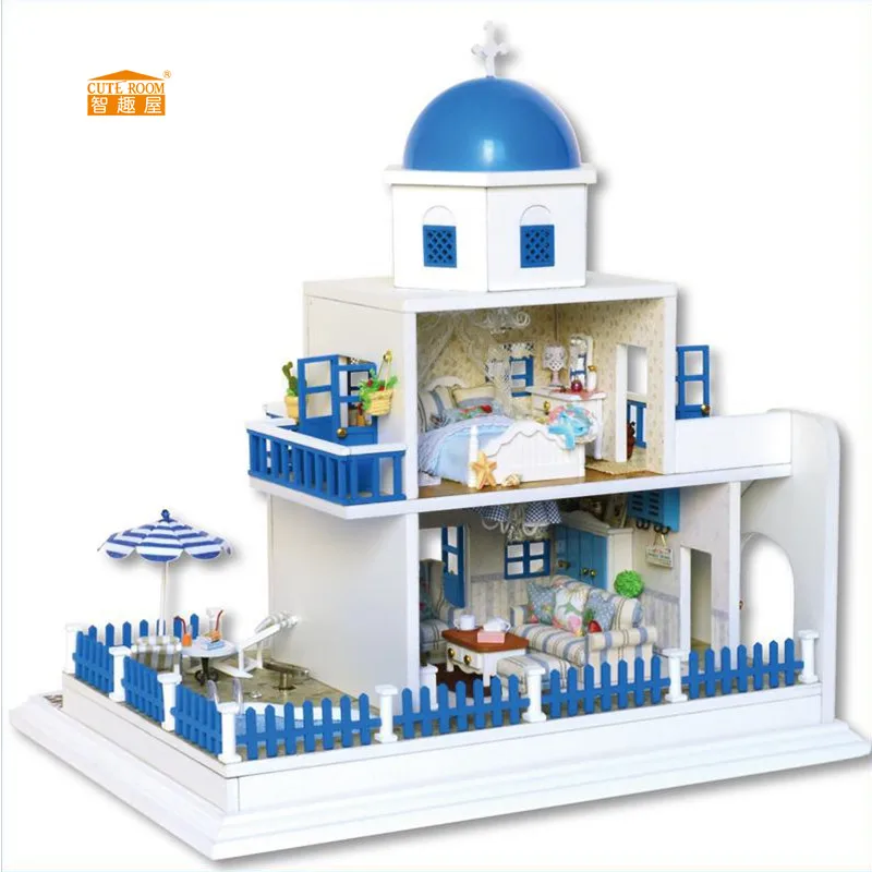Home Decoration Crafts DIY Doll House Wooden Doll Houses Miniature DIY dollhouse Furniture Kit Room LED Lights Gift A-026
Home Decoration Crafts DIY Doll House Wooden Doll Houses Miniature DIY dollhouse Furniture Kit Room LED Lights Gift A-026