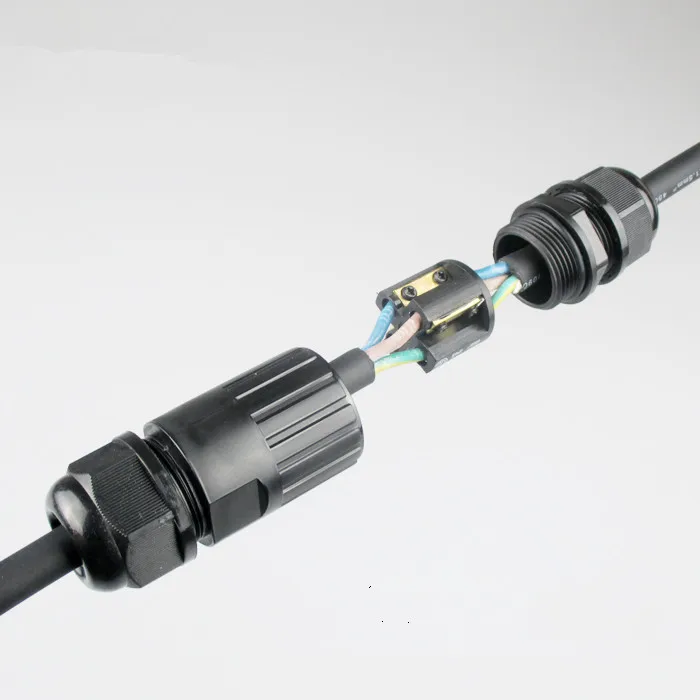 5pcs/lot 4 core Waterproof Connector IP68 Straight 4 pin Joint for outdoor lighting connection
5pcs/lot 4 core Waterproof Connector IP68 Straight 4 pin Joint for outdoor lighting connection