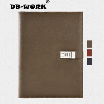 A4 Business Padfoliob Combination lock notebook Multifunctional manager clip Send the calculator and pen
A4 Business Padfoliob Combination lock notebook Multifunctional manager clip Send the calculator and pen
