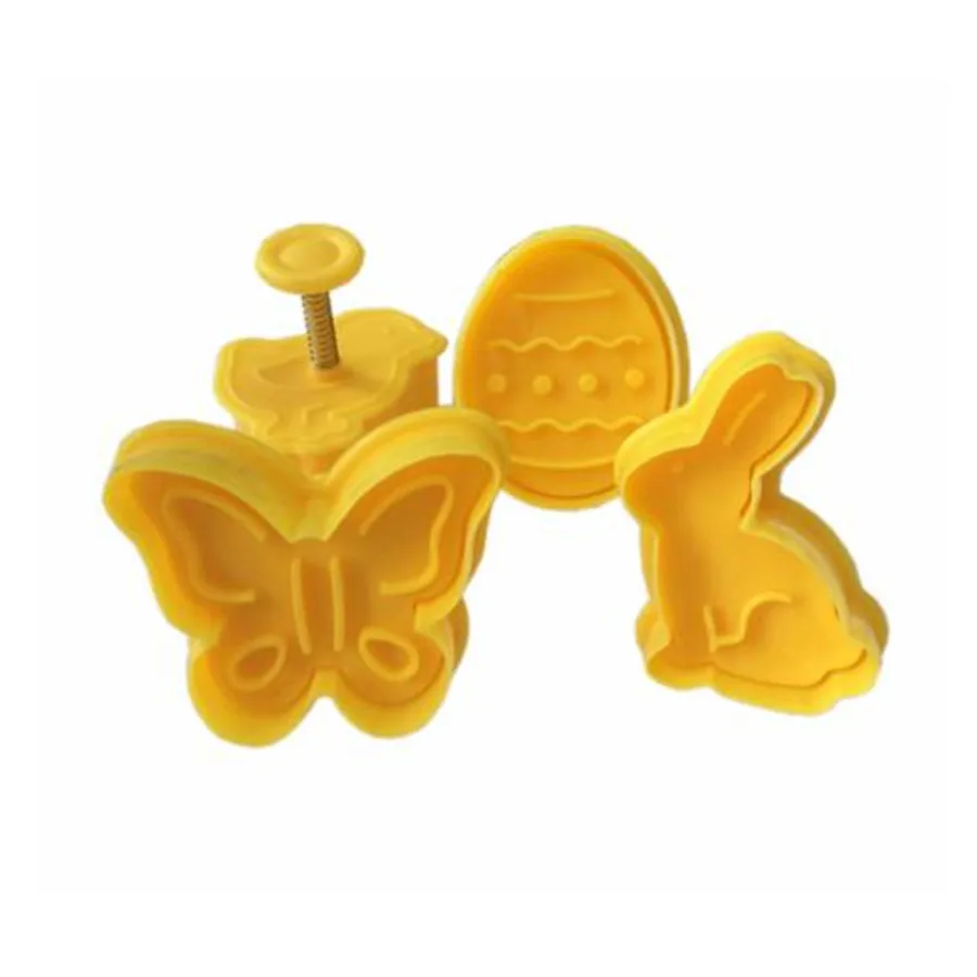 4Pcs Easter Bunny Pattern Plastic Baking Mold Kitchen Biscuit Cookie Cutter Pastry Plunger 3D Die Fondant Cake Decorating Tools
4Pcs Easter Bunny Pattern Plastic Baking Mold Kitchen Biscuit Cookie Cutter Pastry Plunger 3D Die Fondant Cake Decorating Tools