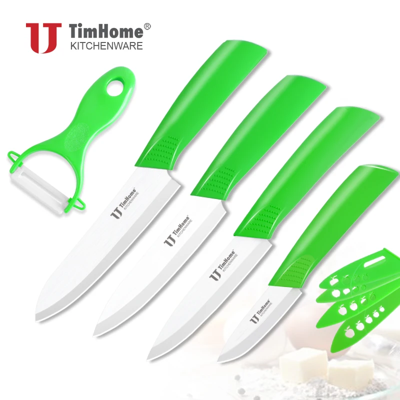 5pieces ceramic knife set kitchen 3" 4" 5" 6" chef knives + ceramic peeler + 4pcs knife sheath/ cover Timhome ceramic knife
5pieces ceramic knife set kitchen 3" 4" 5" 6" chef knives + ceramic peeler + 4pcs knife sheath/ cover Timhome ceramic knife