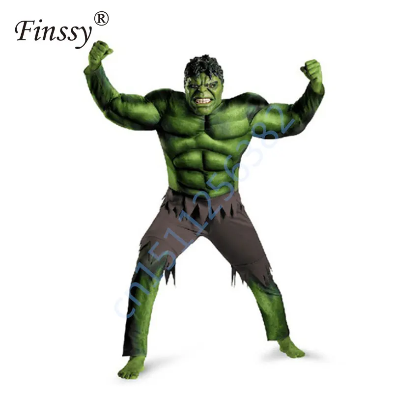 Hot Movie The Avengers Hulk Costume for boys Hulk Cosplay Costume for kids Halloween Carnival Dress Gifts Fantasy Muscle Mask
Hot Movie The Avengers Hulk Costume for boys Hulk Cosplay Costume for kids Halloween Carnival Dress Gifts Fantasy Muscle Mask